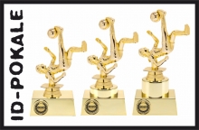 3er Fußballtrophäen - Frauen